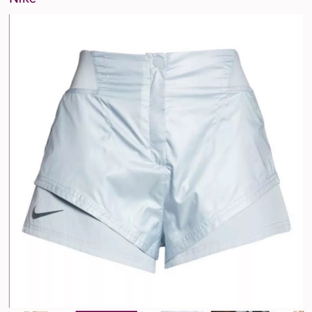 Nike Women's City Ready 2-in-1 Shorts NWT XL silver active streetwear fall - Picture 11 of 12